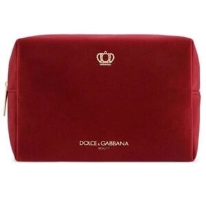 Dolce & Gabbana Queen Cosmetic Bag from the beauty line! GWP item NWT